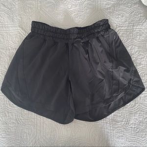 Black Lululemon Track That Shorts 5’
